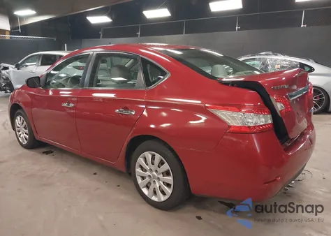 2014 Nissan Sentra Sv из США, поврежденный, VIN 3N1AB7APXEL642032